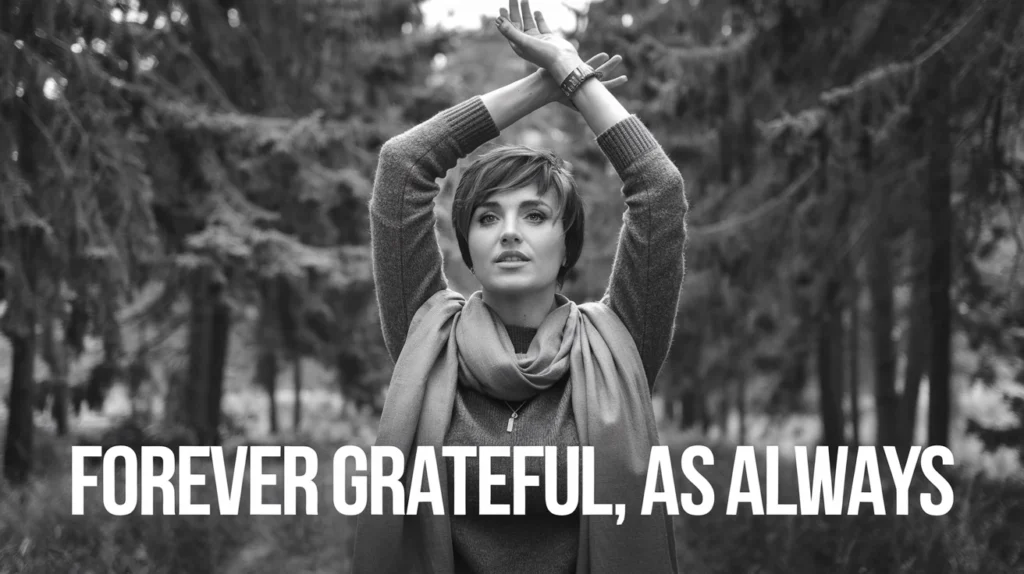 “Forever Grateful, As Always”