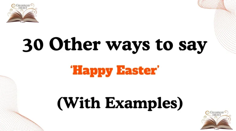 Other Ways to Say Happy Easter
