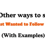 Other Ways to Say ‘I Just Wanted to Follow Up’