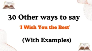 Other Ways to Say ‘I Wish You the Best’