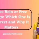 Free Rein or Free Reign: Which One Is Correct and Why It Matters