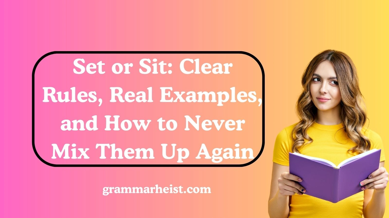 Set or Sit: Clear Rules, Real Examples, and How to Never Mix Them Up Again