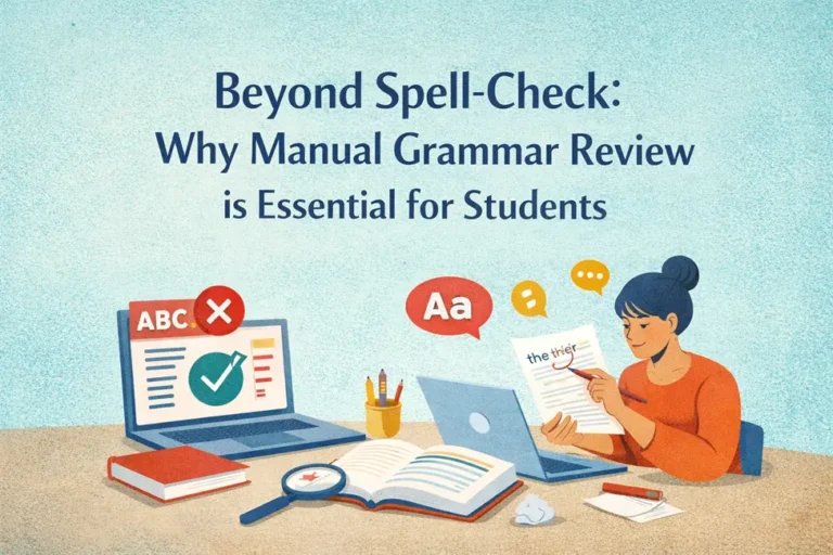 Beyond Spell-Check Why Manual Grammar Review is Essential for Students