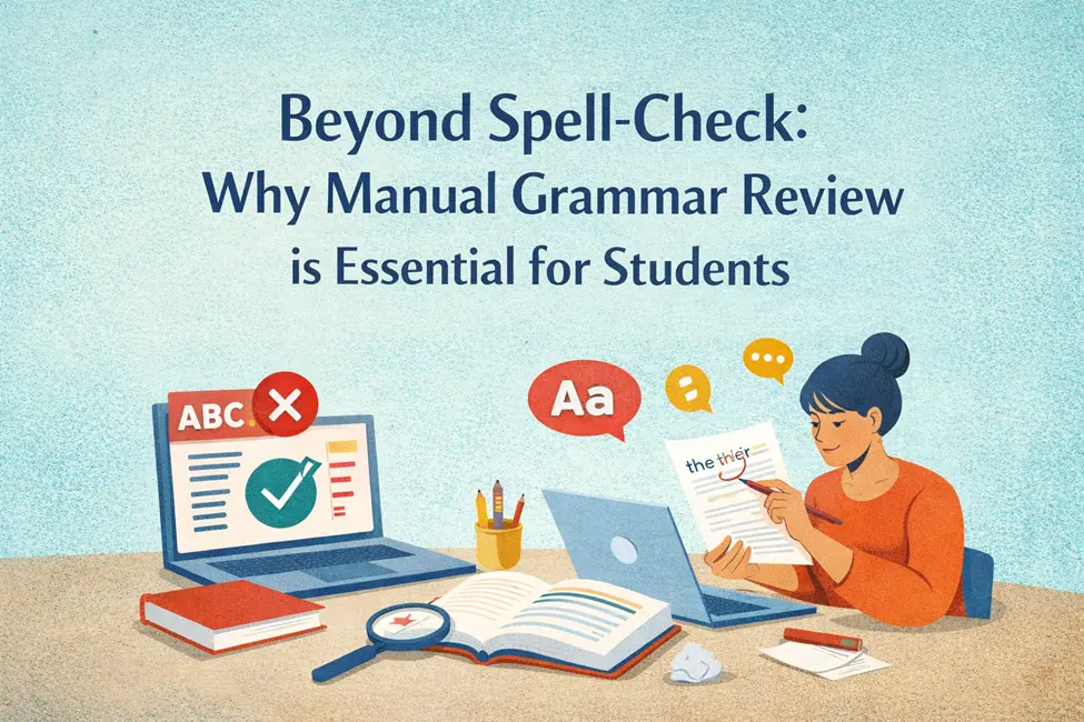 Beyond Spell-Check Why Manual Grammar Review is Essential for Students