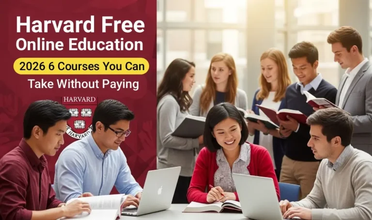 Harvard Free Online Education 2026 6 Courses You Can Take Without Paying