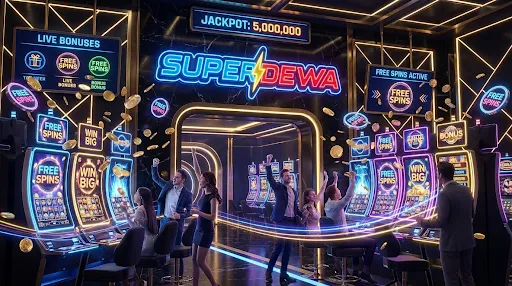 Daftar Slot Gacor di SUPER DEWA Maxwin Pasti 100% Cair