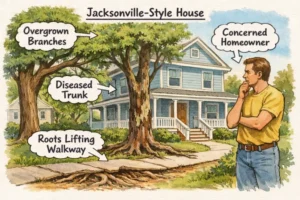 How Jacksonville, FL Homeowners Can Easily Solve Tree Hazards with My Florida Tree Guys